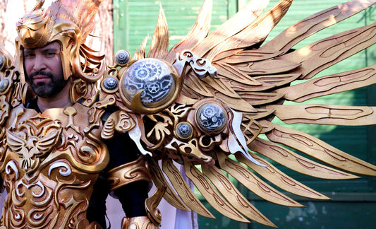 Big Golden armor commissions for Master!