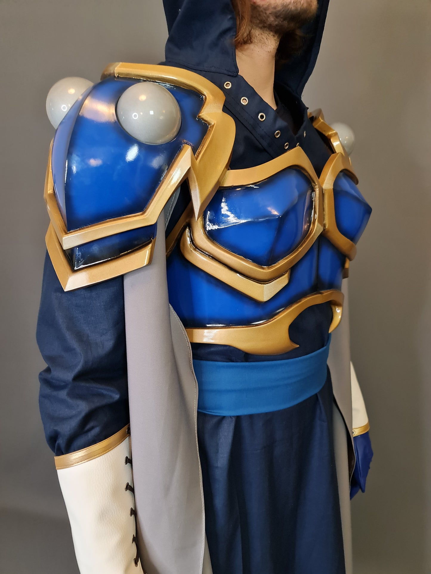 Blue Magican YU-GI-OH! Cosplay costume armor