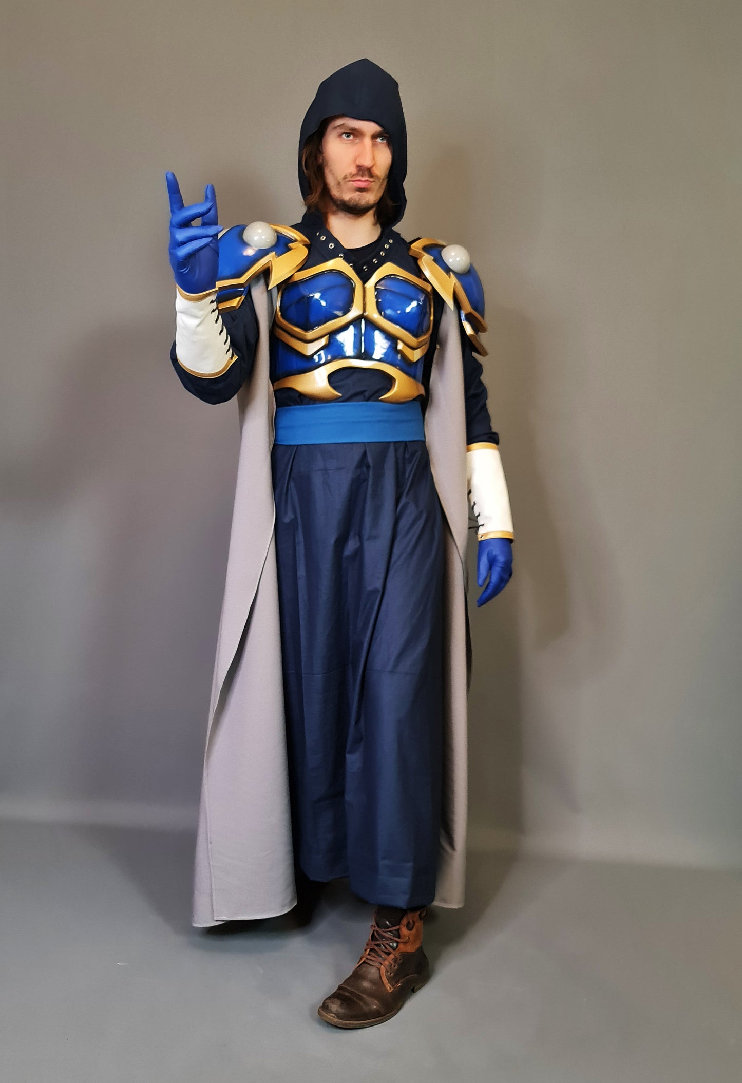 Blue Magican YU-GI-OH! Cosplay costume armor