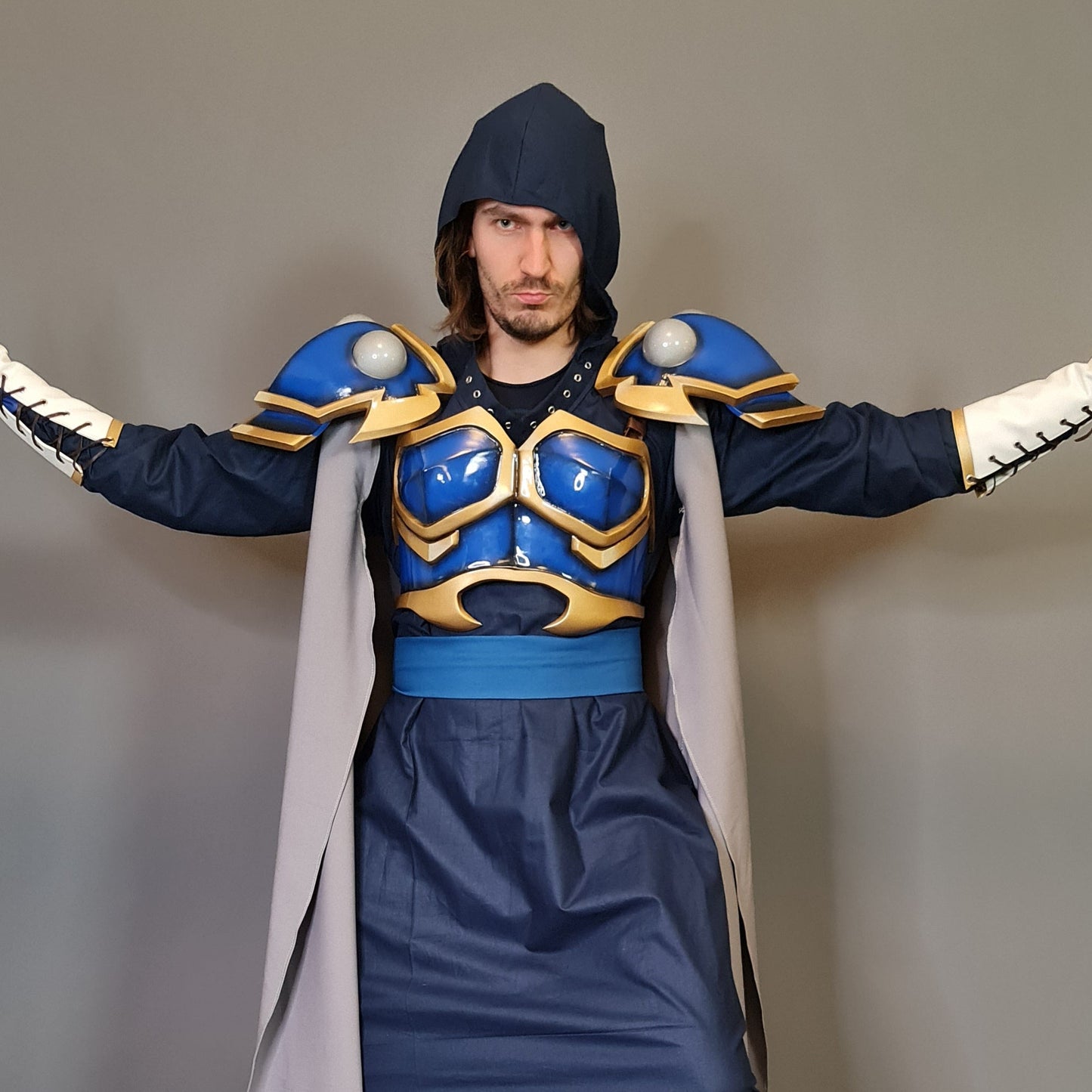 Blue Magican YU-GI-OH! Cosplay costume armor