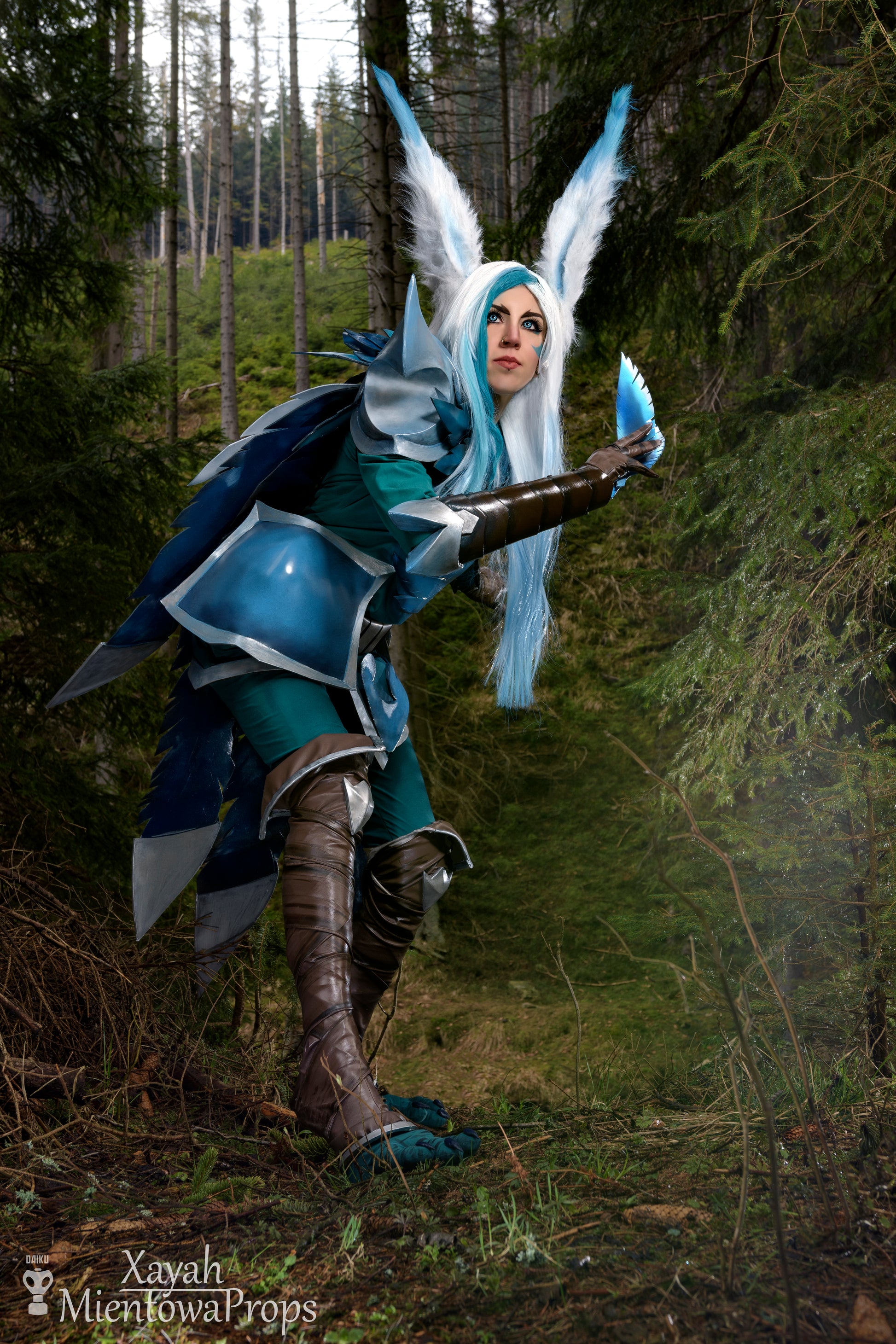 Xayah cosplay LoL