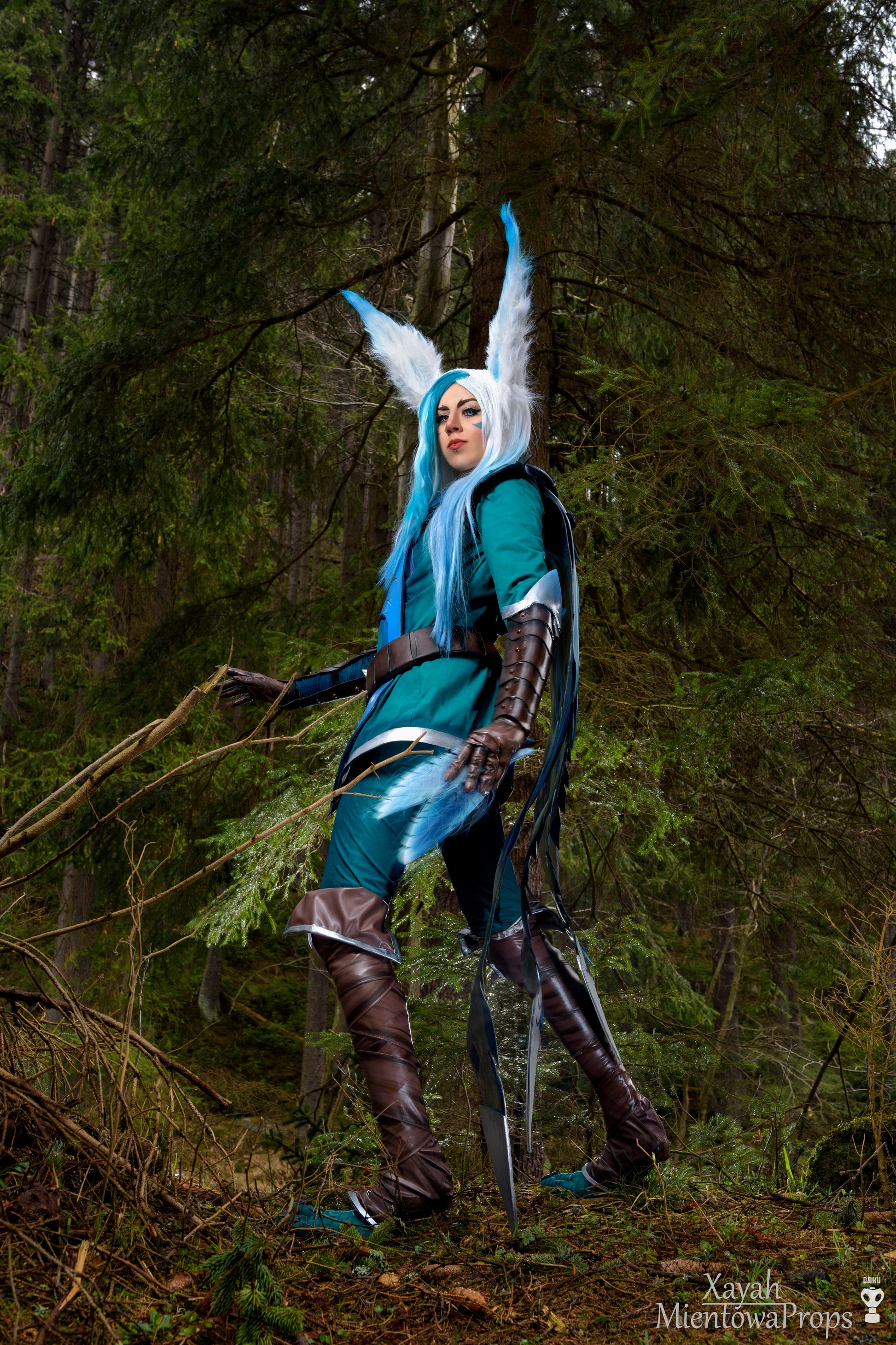 Xayah cosplay
