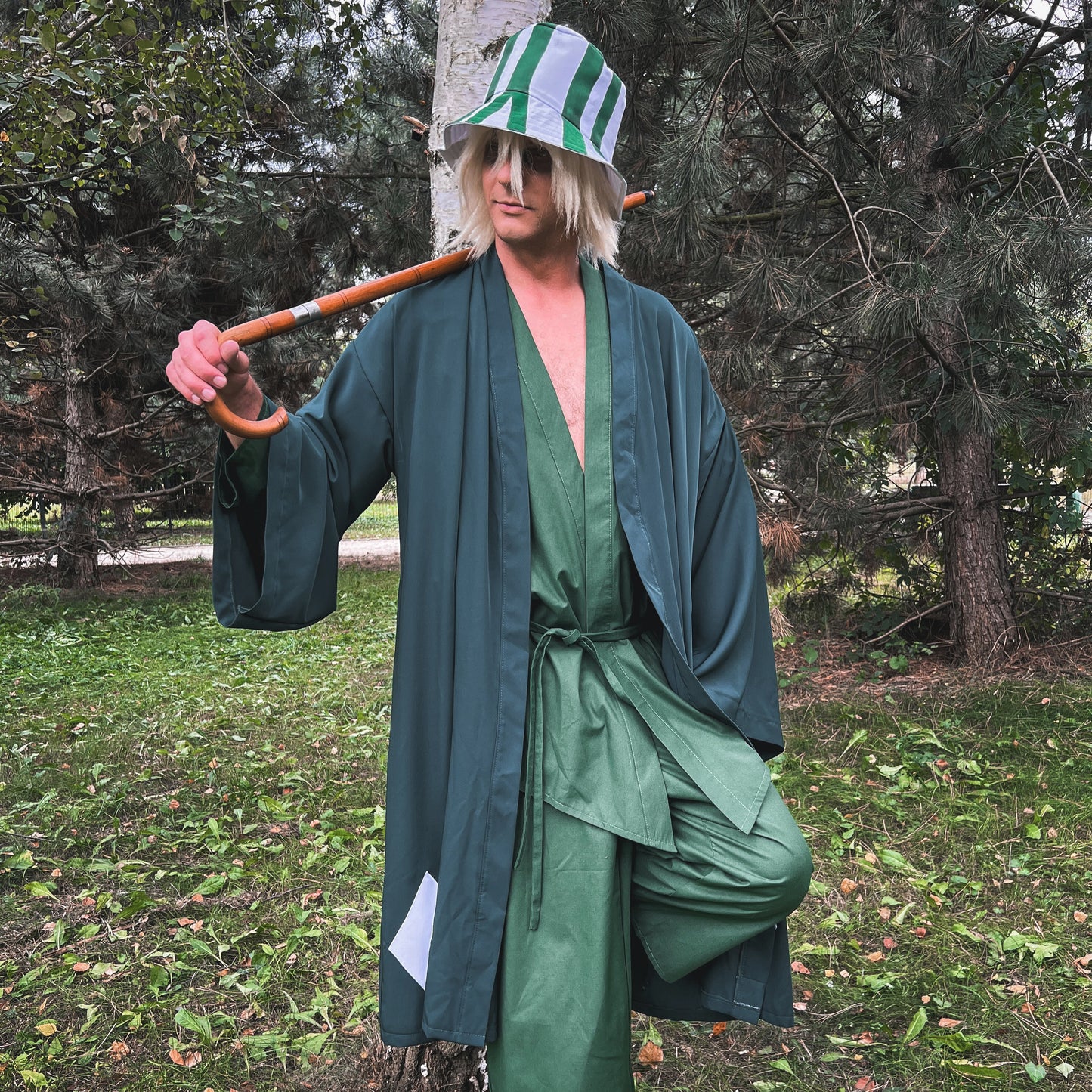 Kisuke Uruhara Bleach cosplay costume