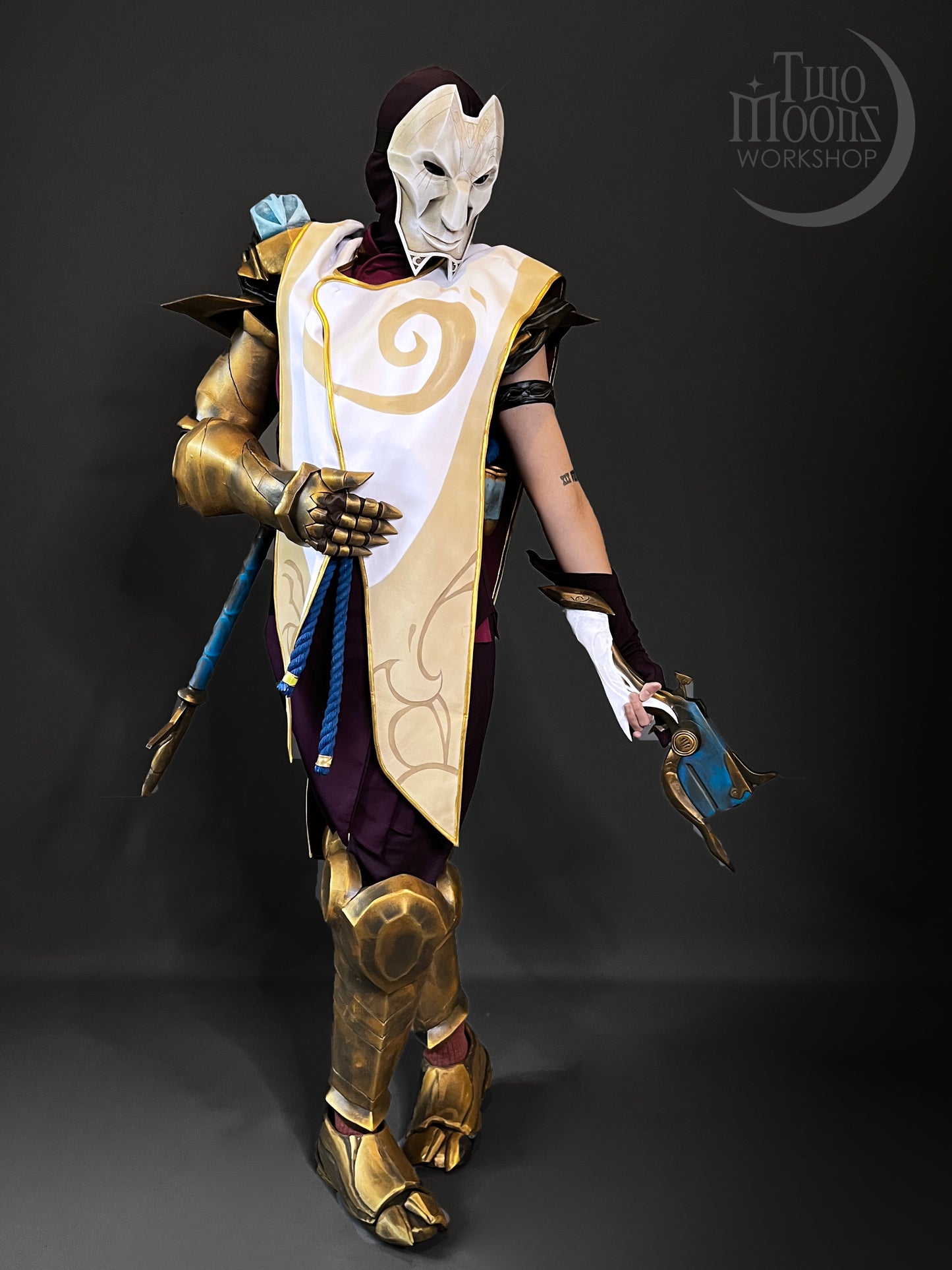 Jhin cosplay costume League of Legends