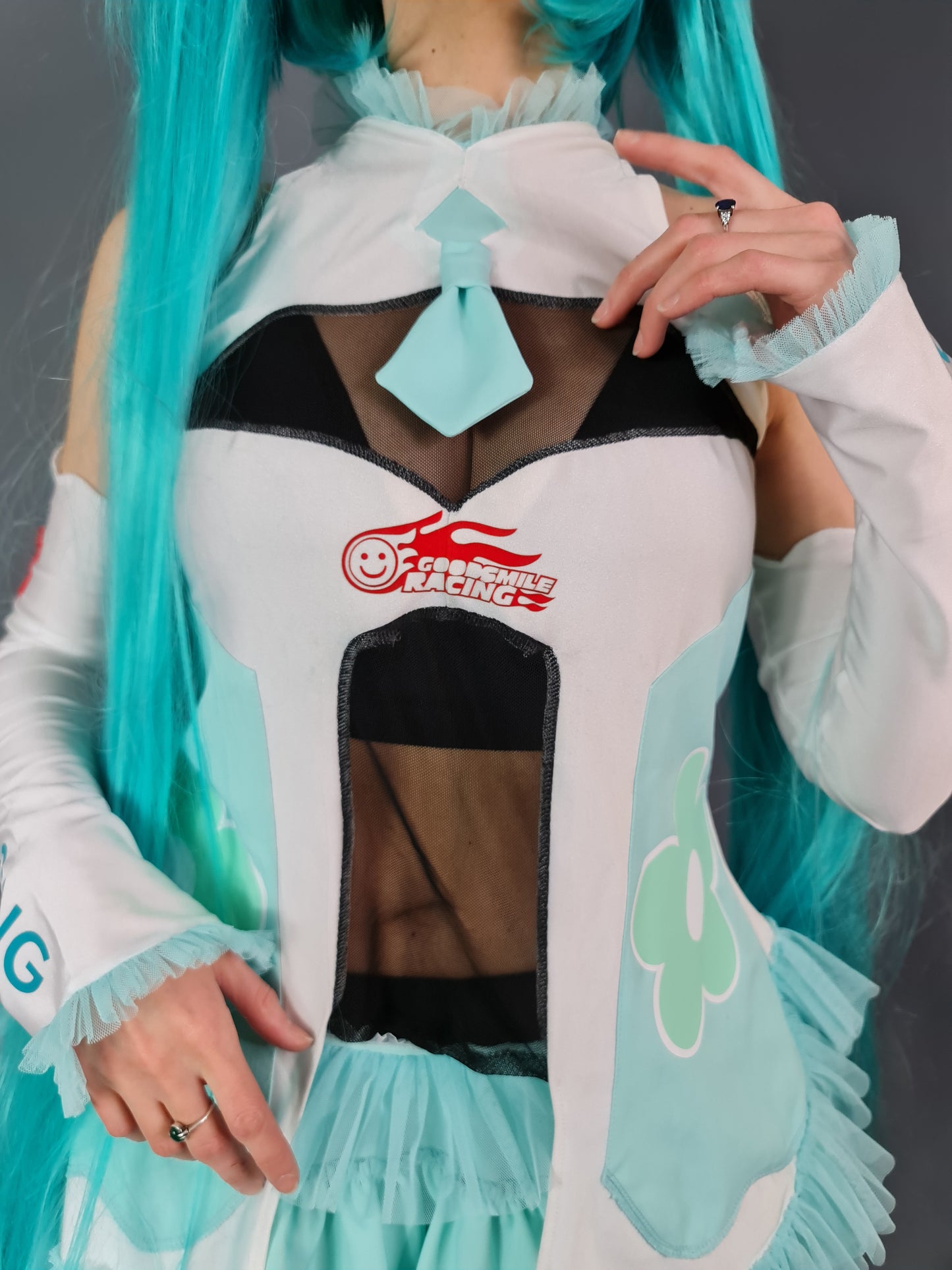 Racing Miku cosplay Vocaloid