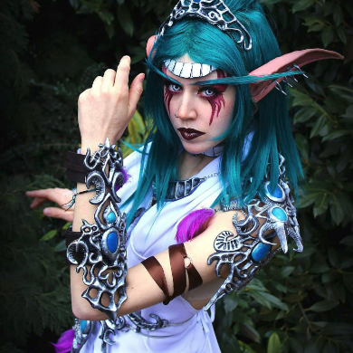 Blue sales elf costume