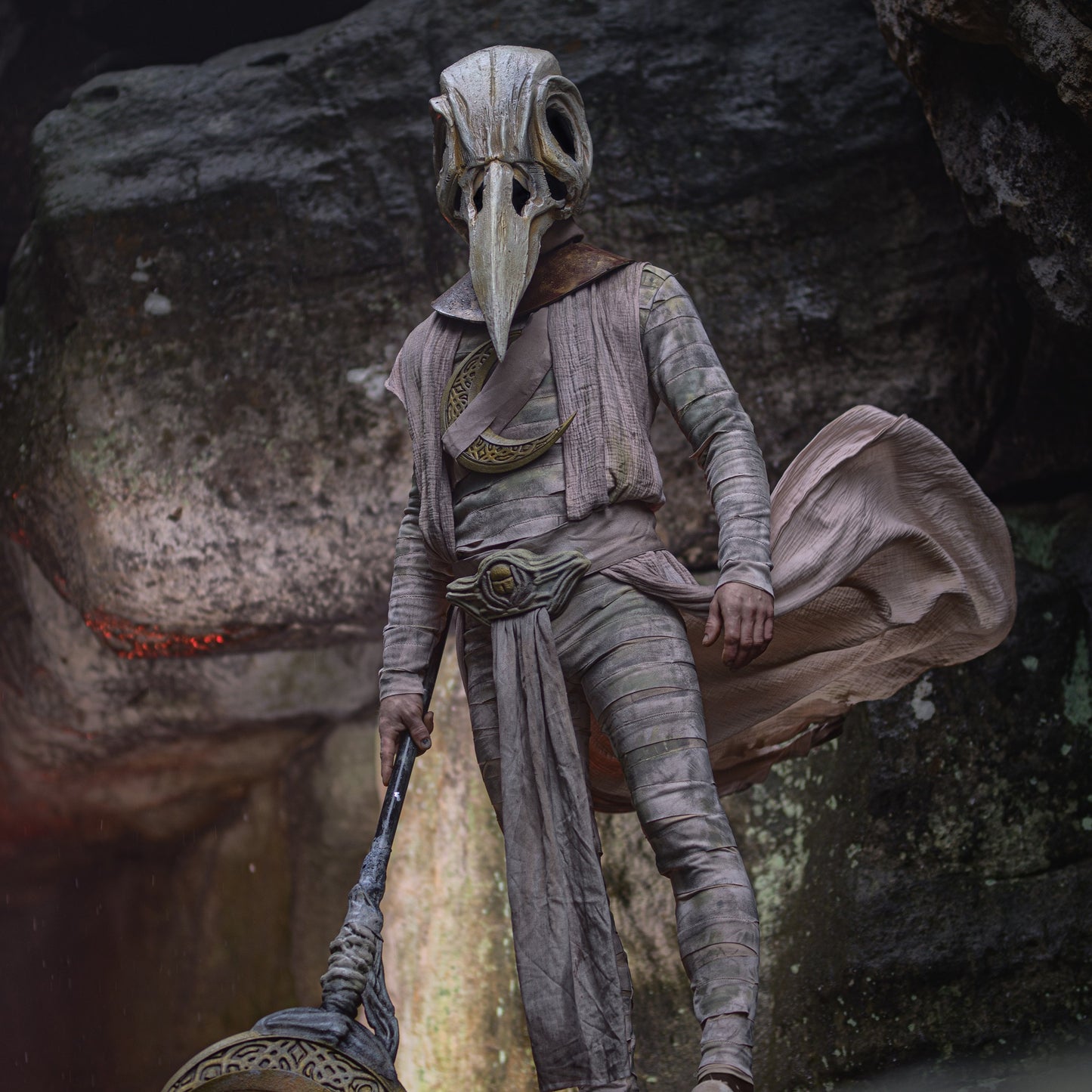 Khonshu cosplay costume armor