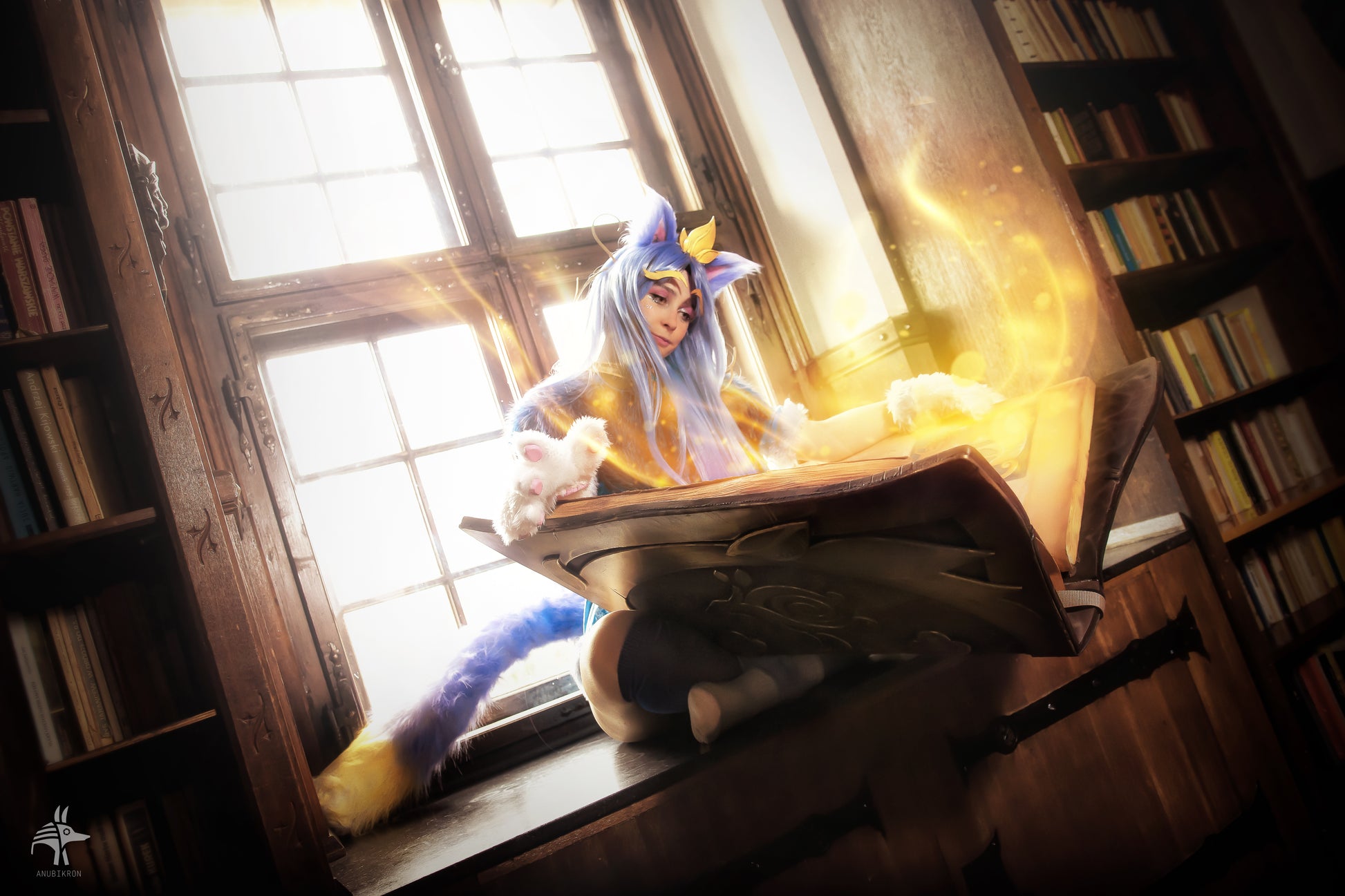 Yumii League of Legends Cosplay Costume Yumii book Cosplay – Two Moons  Workshop