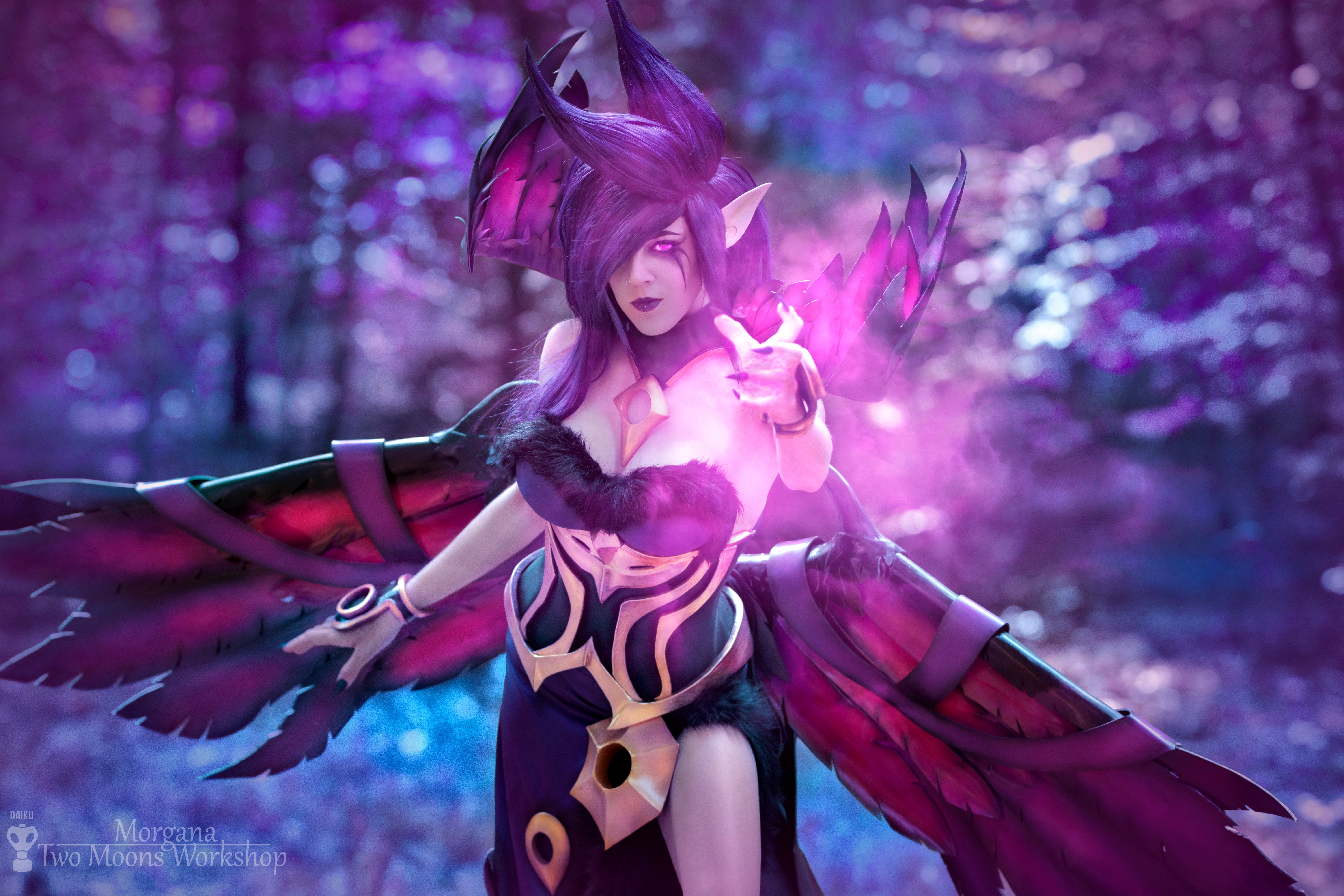 Morgana League of Legends costume cosplay Morgana cosplay Two