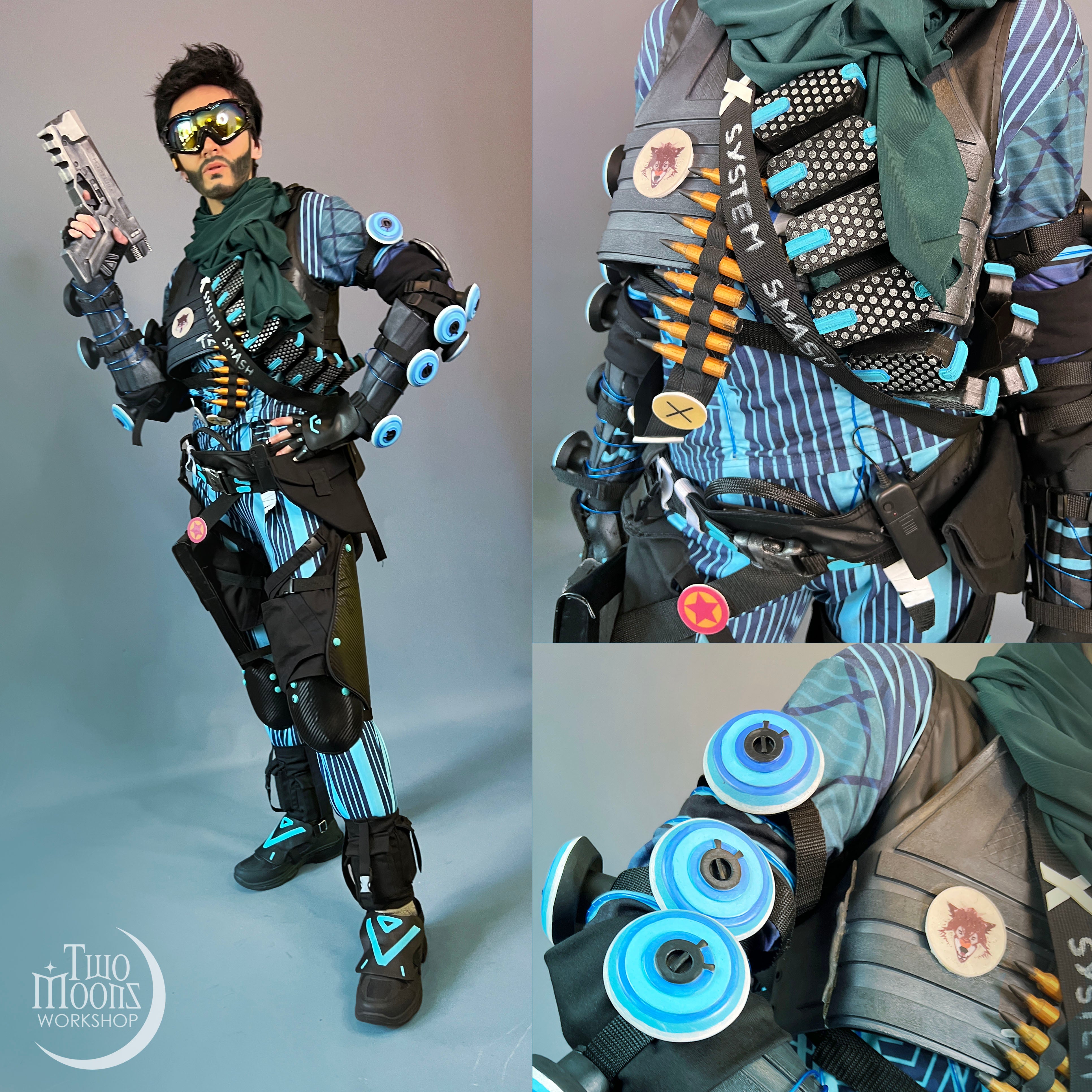 Mirage Apex Legends inspired cosplay costume Mirage Cosplay Two