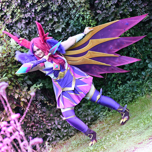 Star Guardian Xayah League of Legends cosplay