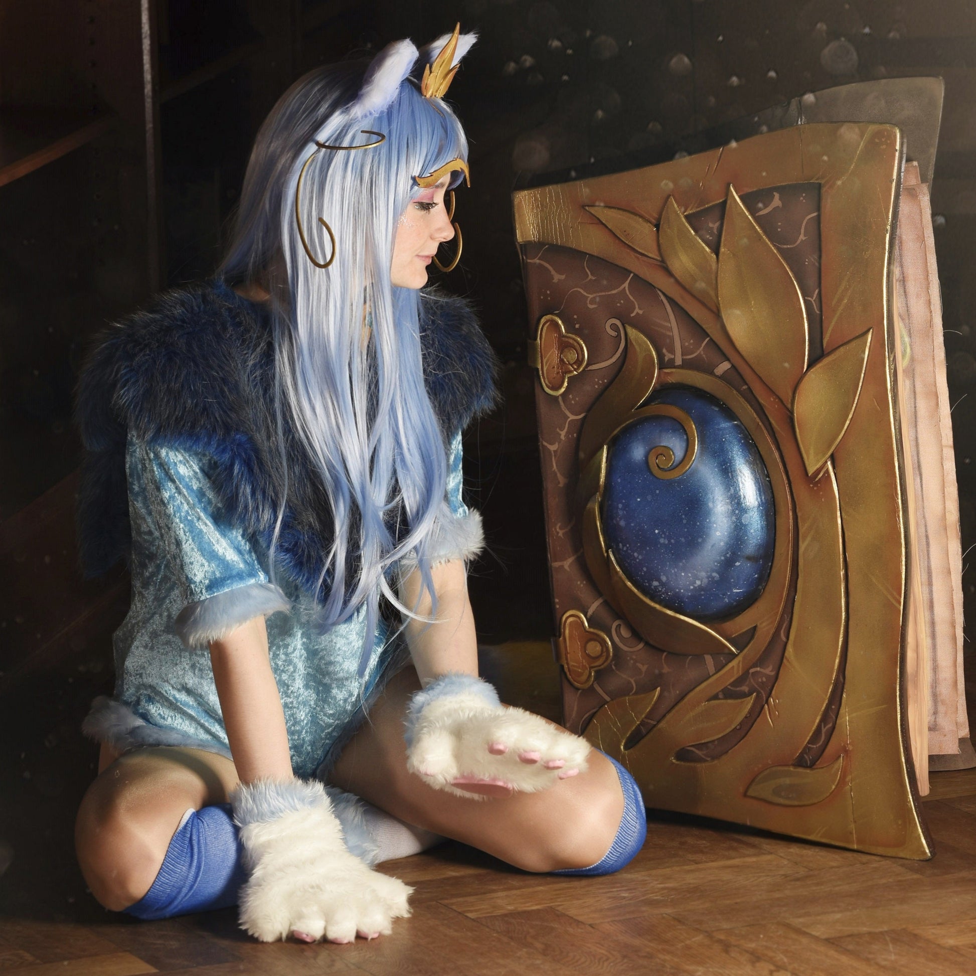 Yumii League of Legends Cosplay Costume Yumii book Cosplay – Two Moons  Workshop