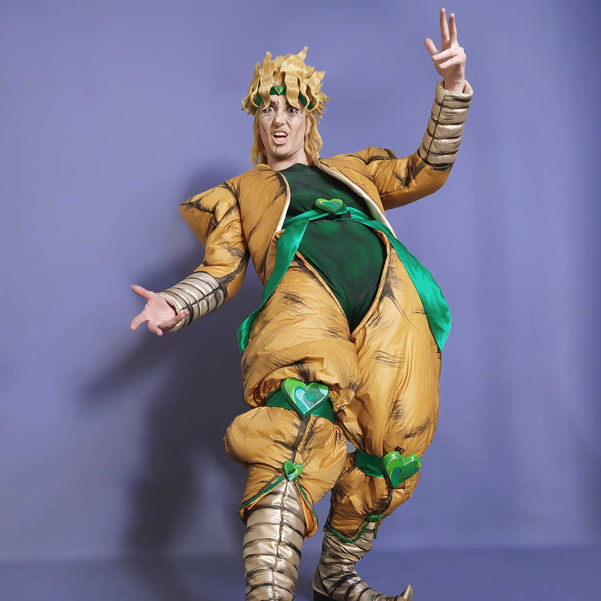 JJBA Dio Brando Cosplay Costume Outfits Halloween Carnival Suit