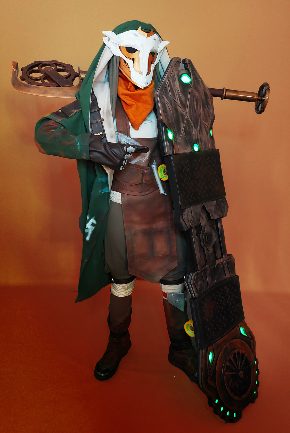 Ekko Arcane Cosplay Costume League Of Legends Two Moons Workshop ekko-arcane-cosplay-costume-league-of-legends-two-moons-workshop
