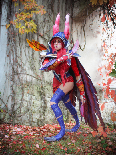 Xayah Cosplay League of Legends Commissions